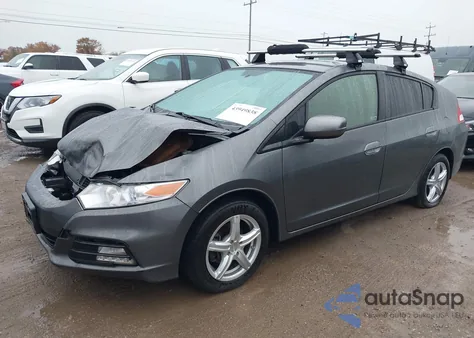 2013 Honda Insight Lx from USA, damaged, VIN JHMZE2H55DS003957